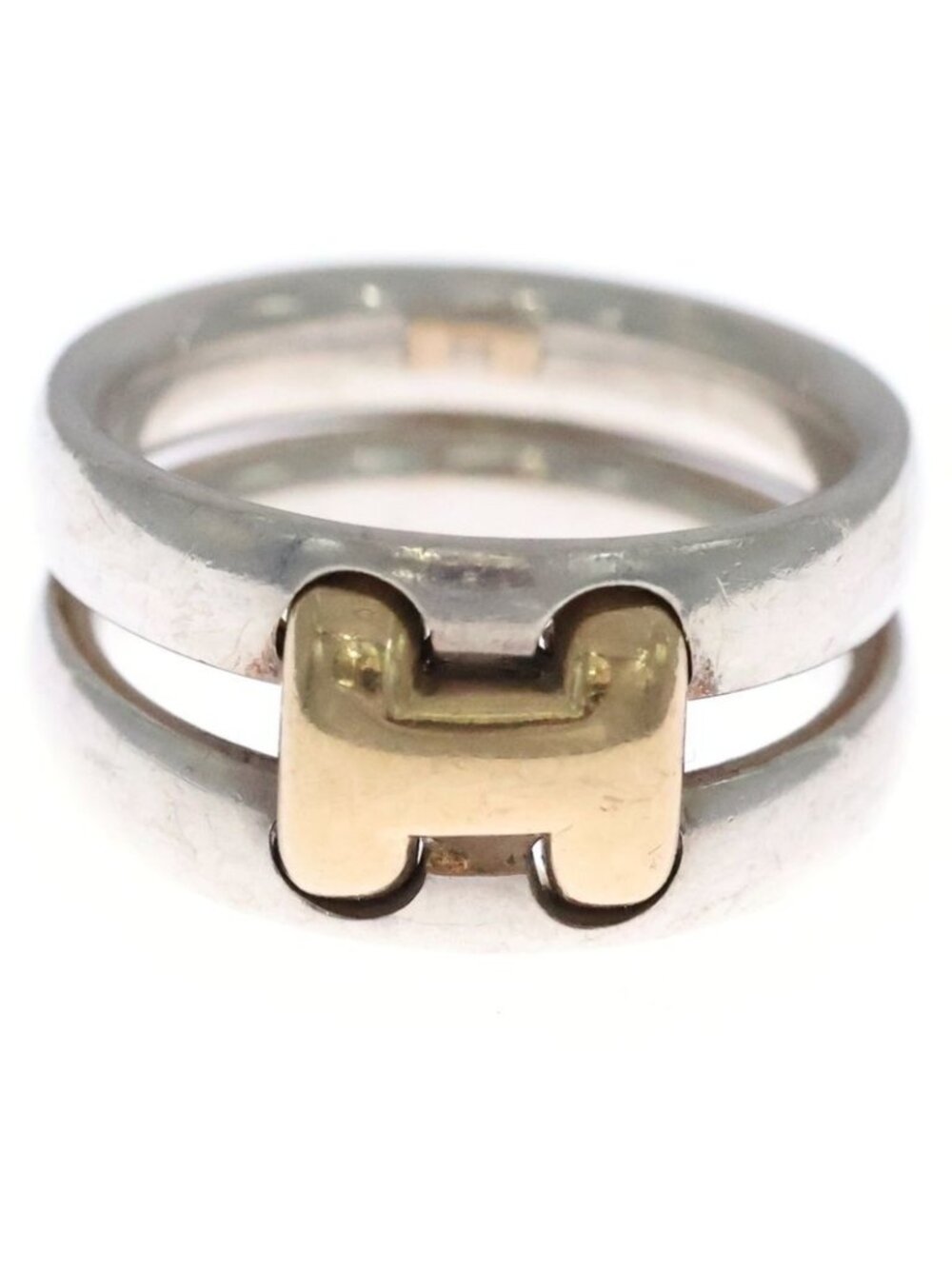 Hermes Olympe Ring Gold Silver - Picture 5 of 7